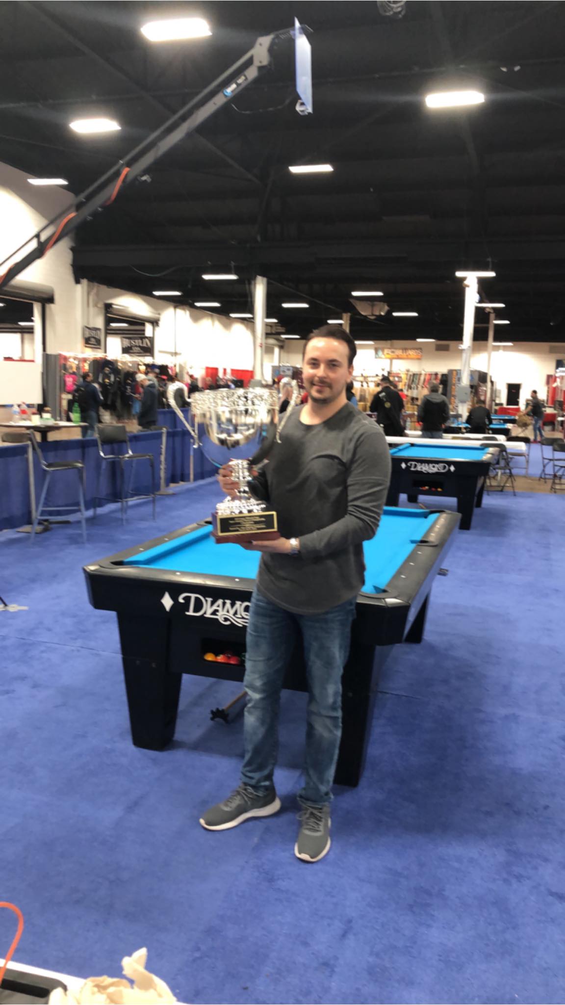 Phil Davis wins 2019 Super Billiards Expo